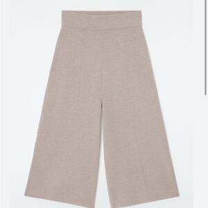 COS merino wool culottes